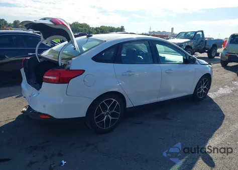 2017 Ford Focus Sel из США, поврежденный, VIN 1FADP3H26HL308018